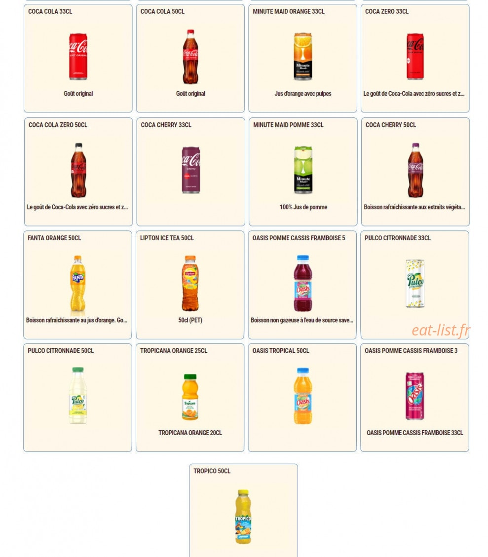 Pomme de Pain — carte page 9