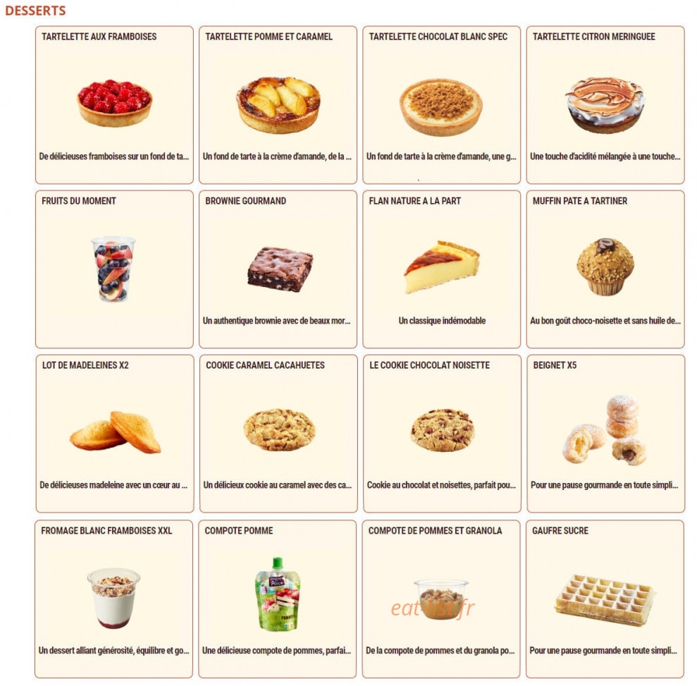 Pomme de Pain — carte page 6