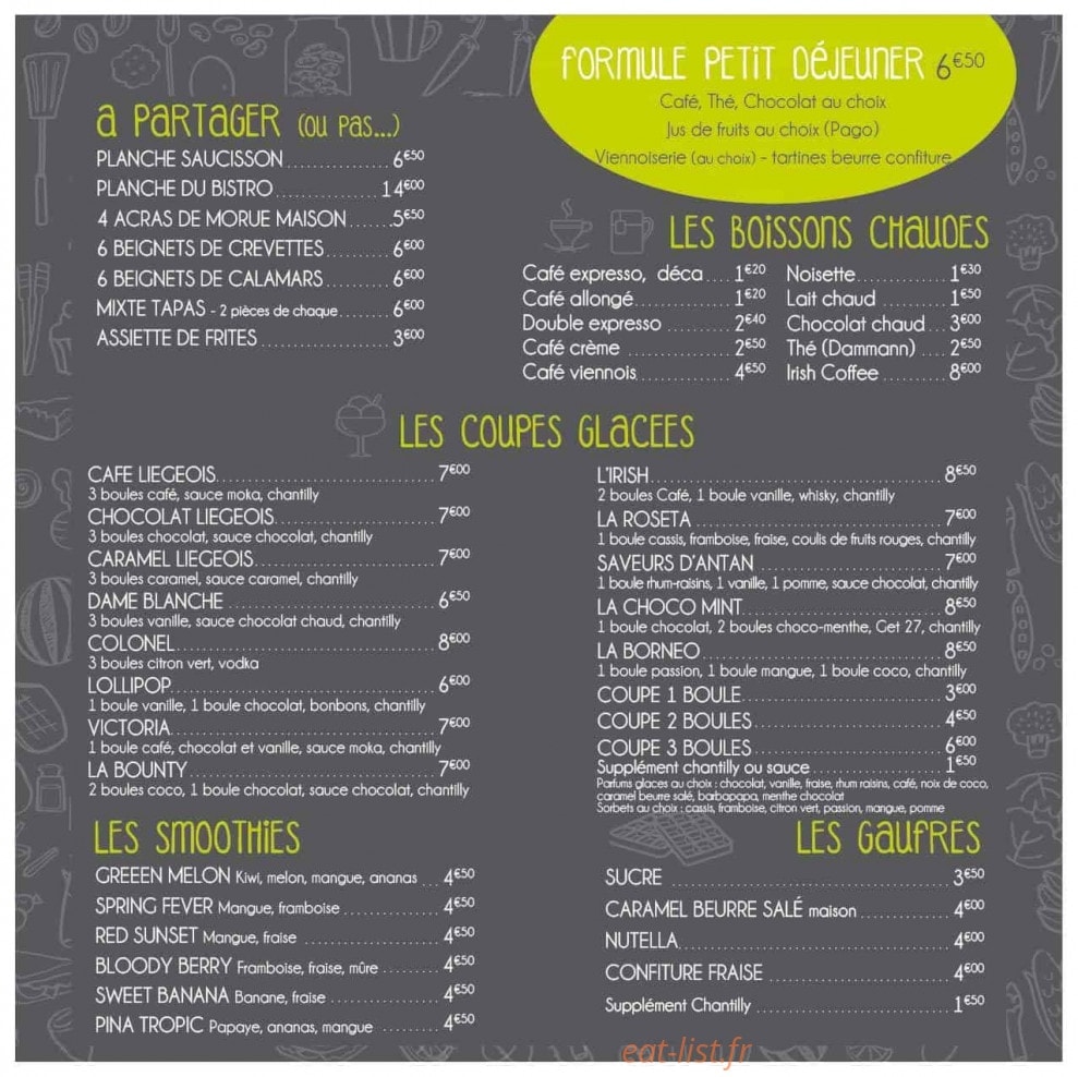 BistrO d'AntiOche — carte page 5