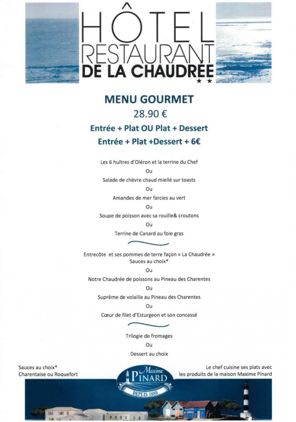 La Chaudrée — carte page 2