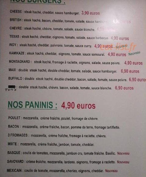 Pizza del Sol — carte page 3