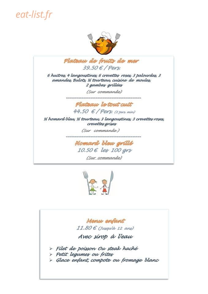 Le Grand Large — carte page 2