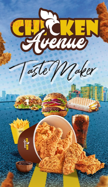 Chicken avenue — carte page 1