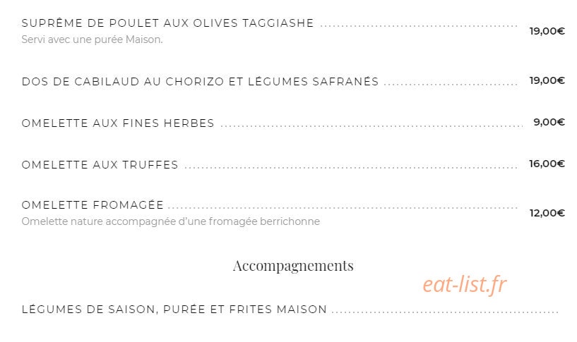 La Mère Poule — carte page 4