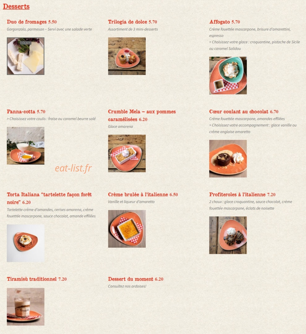 La Scaleta — carte page 10