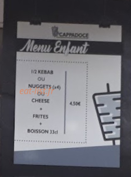 Le Cappadoce — carte page 3