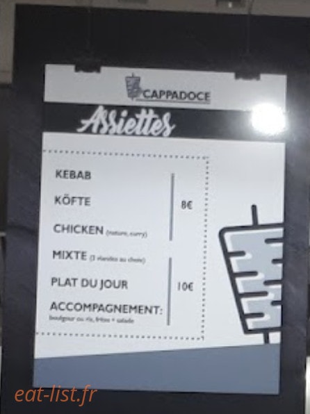 Le Cappadoce — carte page 1
