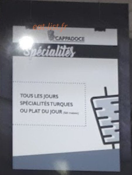 Le Cappadoce — carte page 4