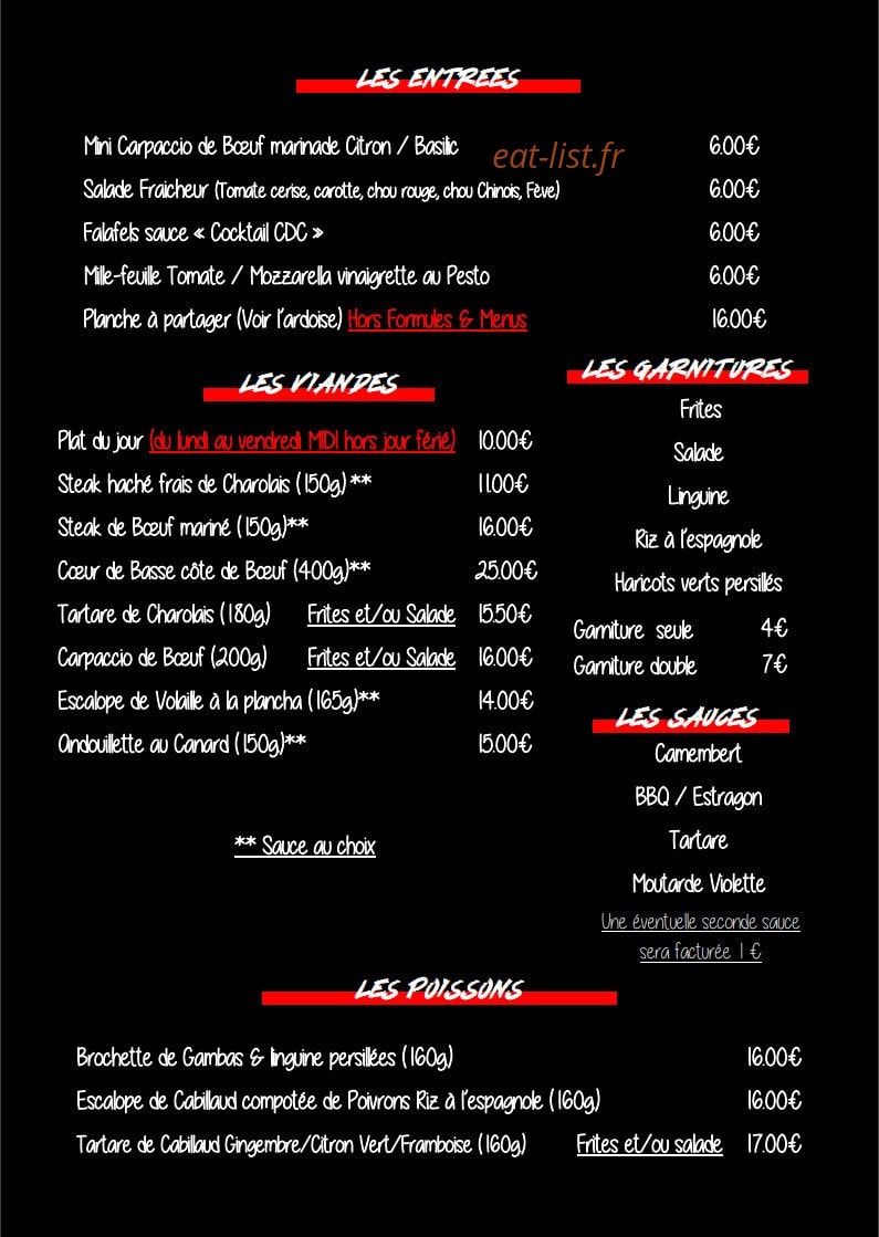 Le Carpe Diem — carte page 2