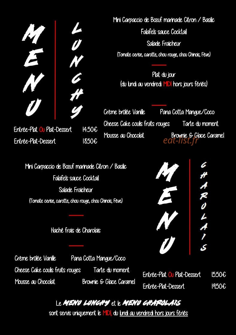 Le Carpe Diem — carte page 5