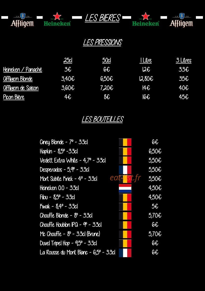 Le Carpe Diem — carte page 9