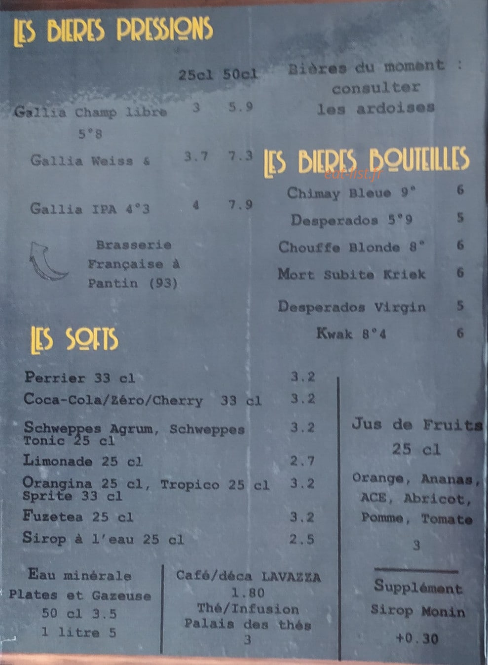 Le champ du coq — carte page 4