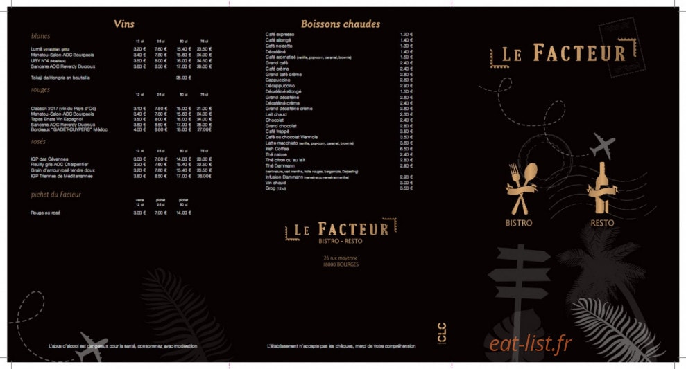 Le facteur — carte page 3