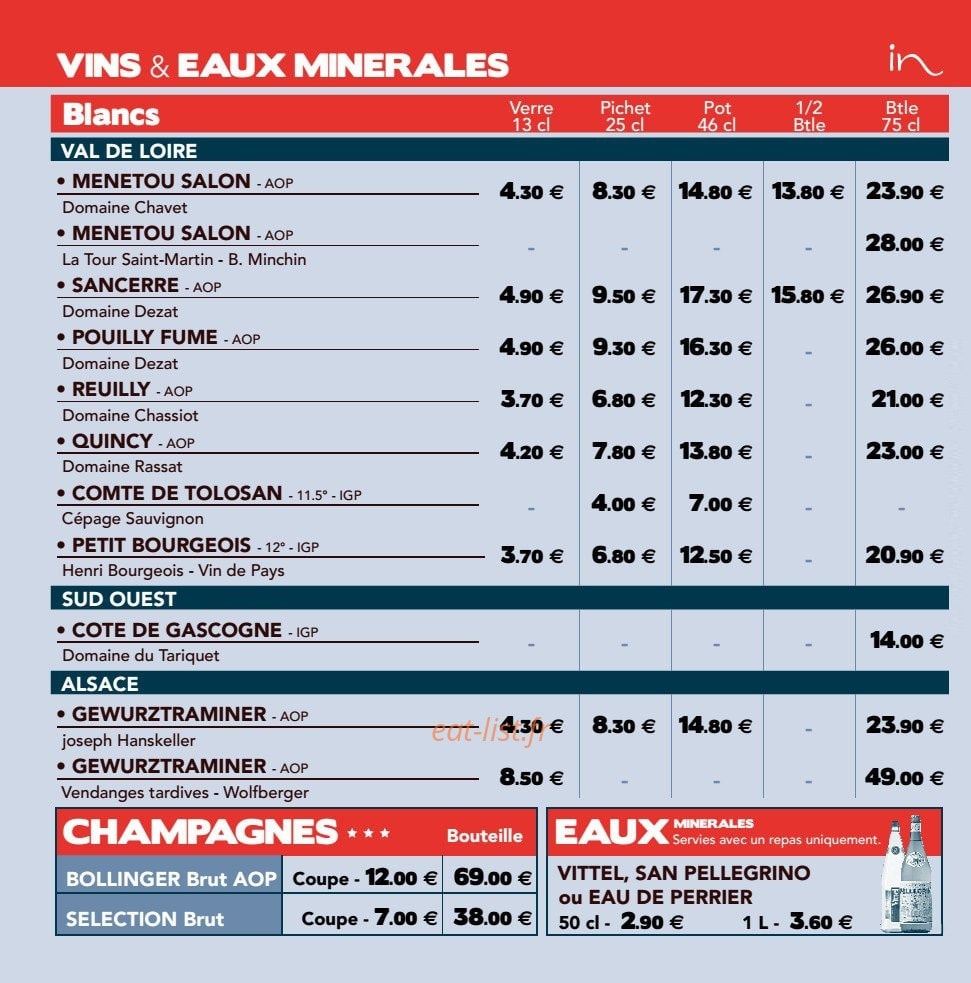 Made In Café — carte page 11