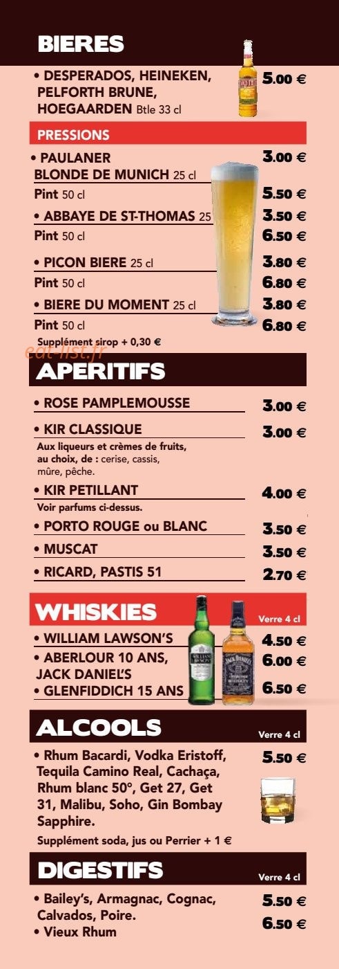 Made In Café — carte page 21