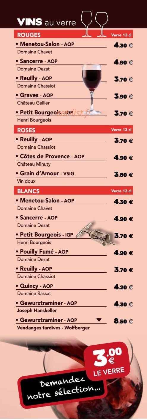 Made In Café — carte page 19