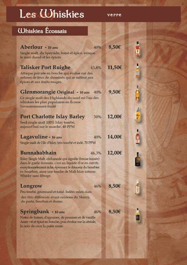o' brian's — carte page 3