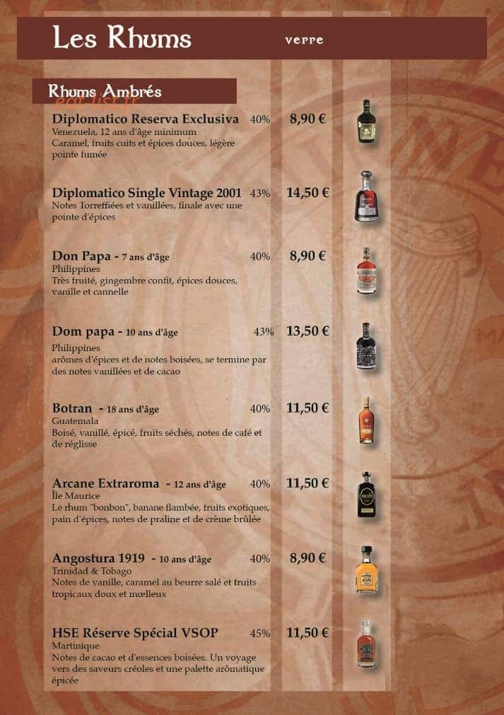 o' brian's — carte page 2