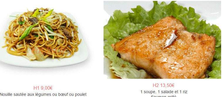 Sushi One — carte page 3