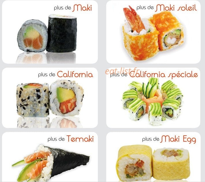 Sushi One — carte page 10