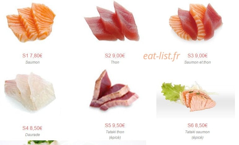 Sushi One — carte page 11