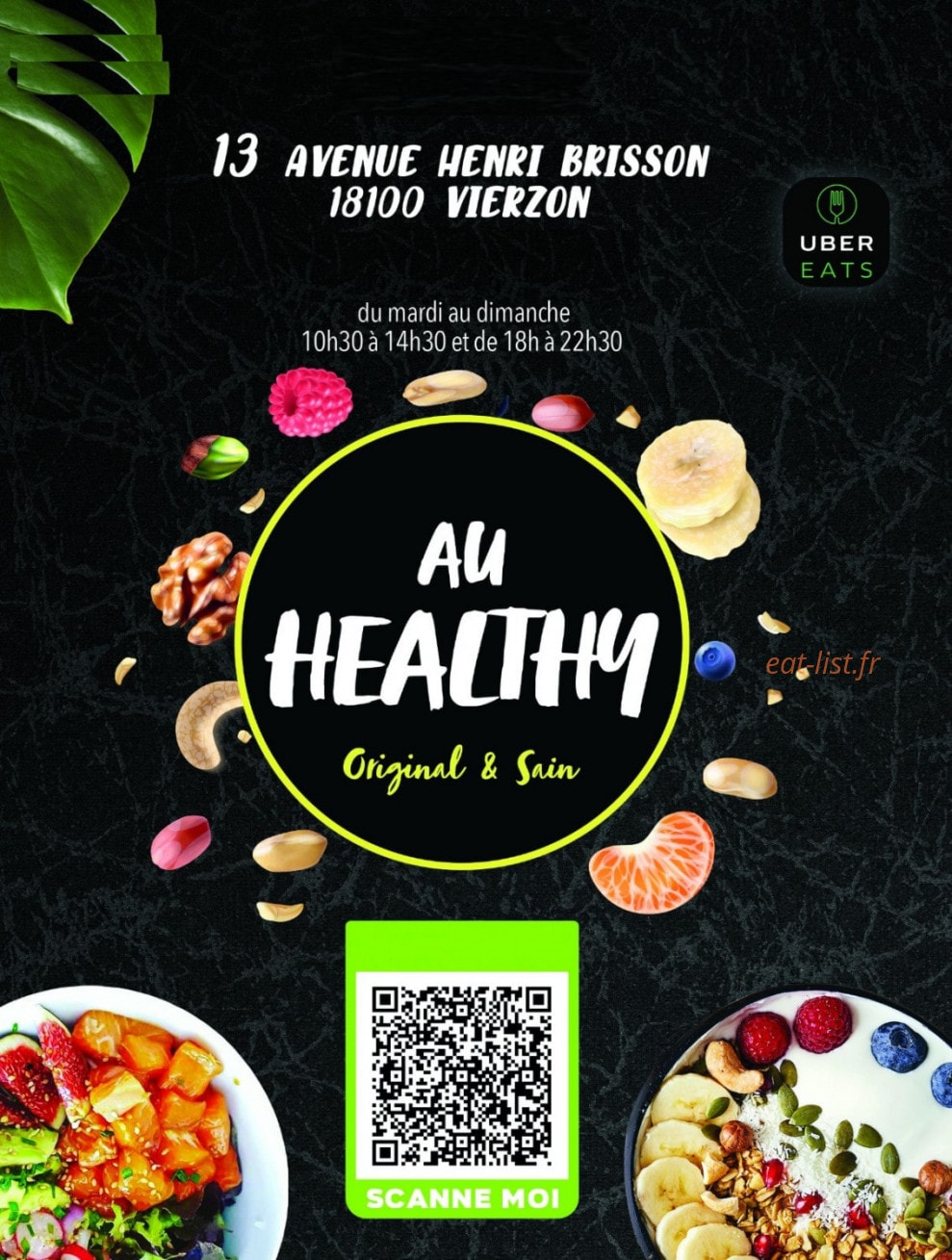 Au Healthy — carte page 1