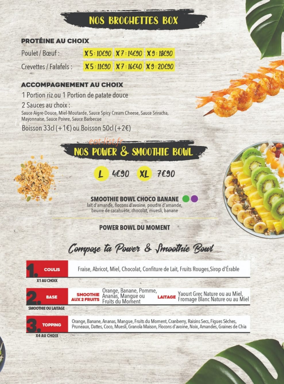 Au Healthy — carte page 4