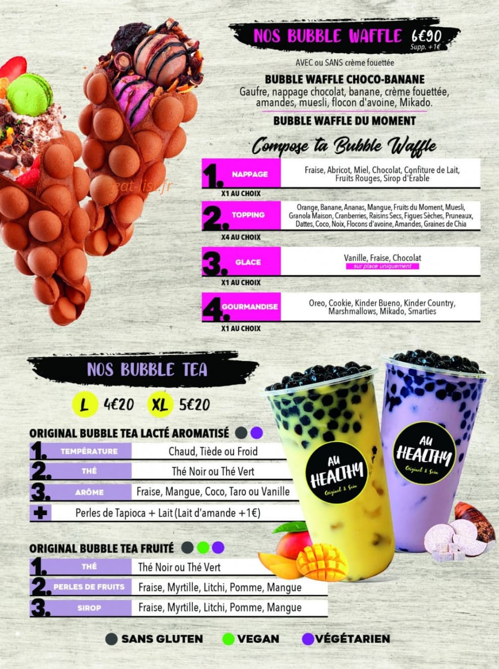 Au Healthy — carte page 5