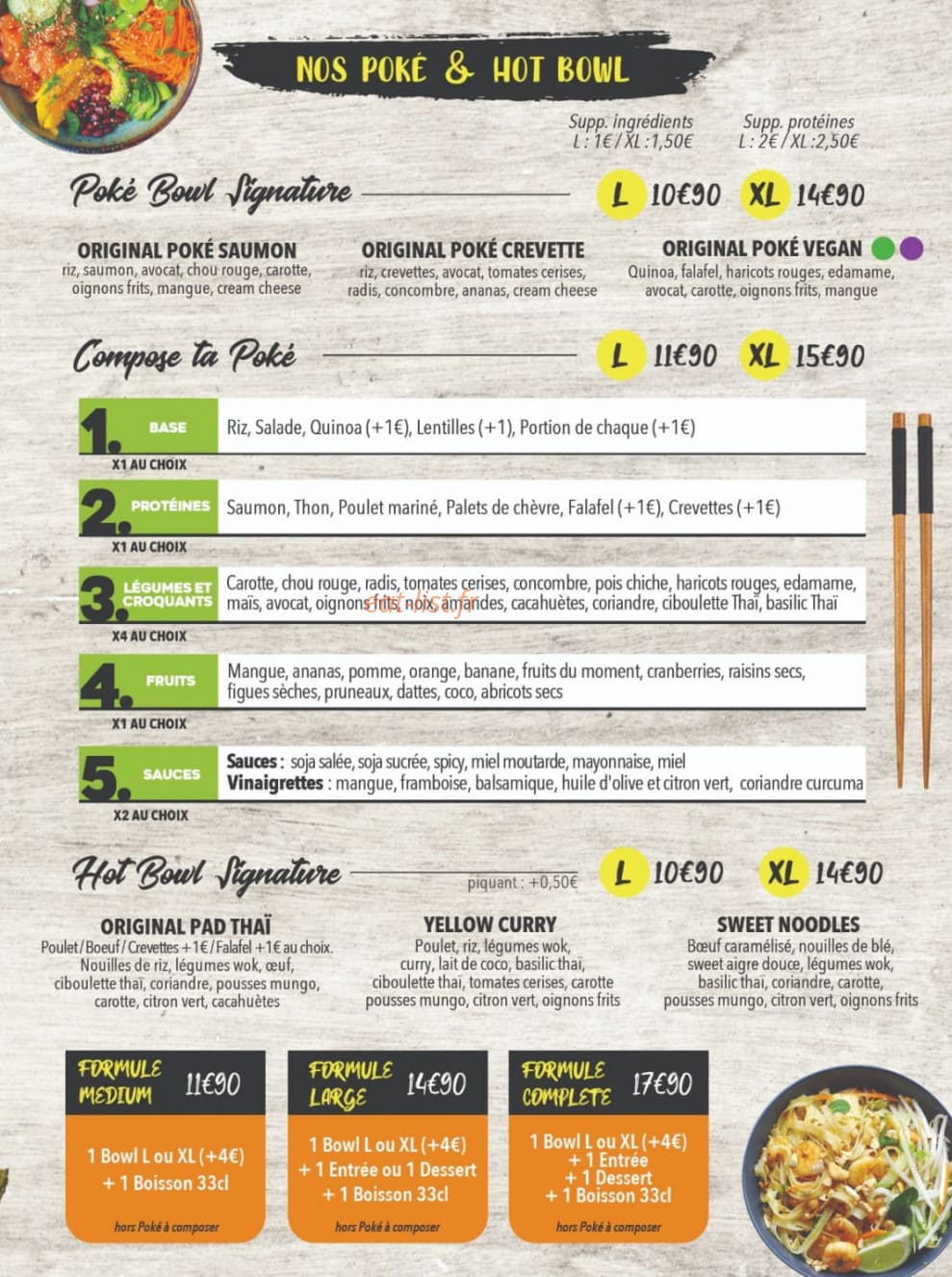 Au Healthy — carte page 3
