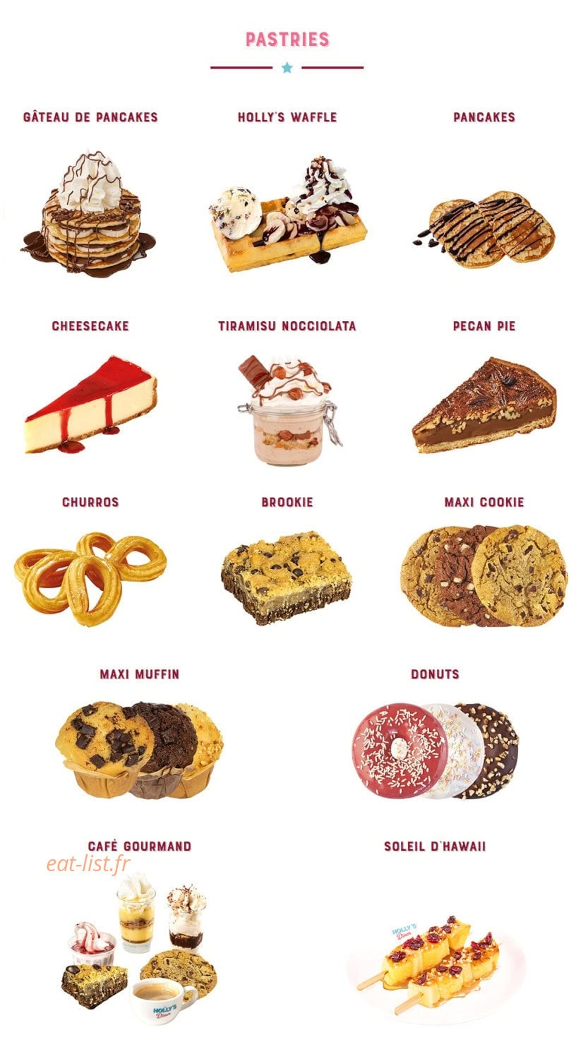Holly's Diner — carte page 9