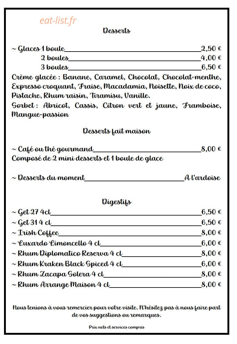 La Fabryk — carte page 5