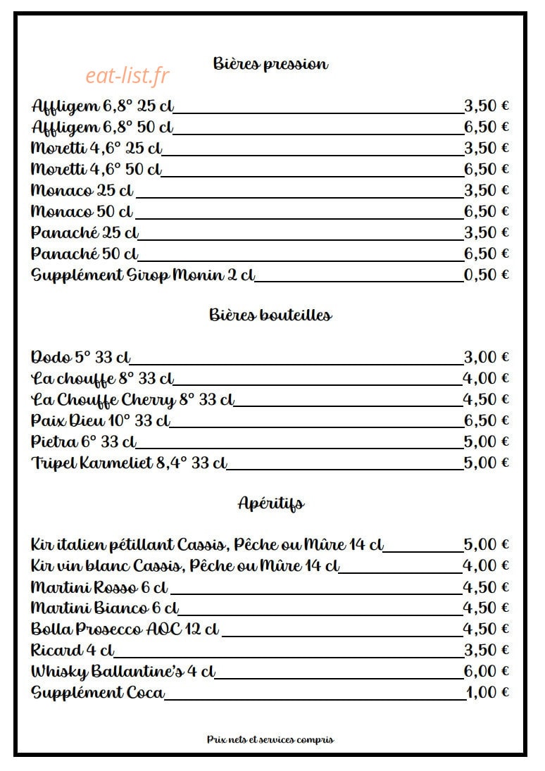 La Fabryk — carte page 7