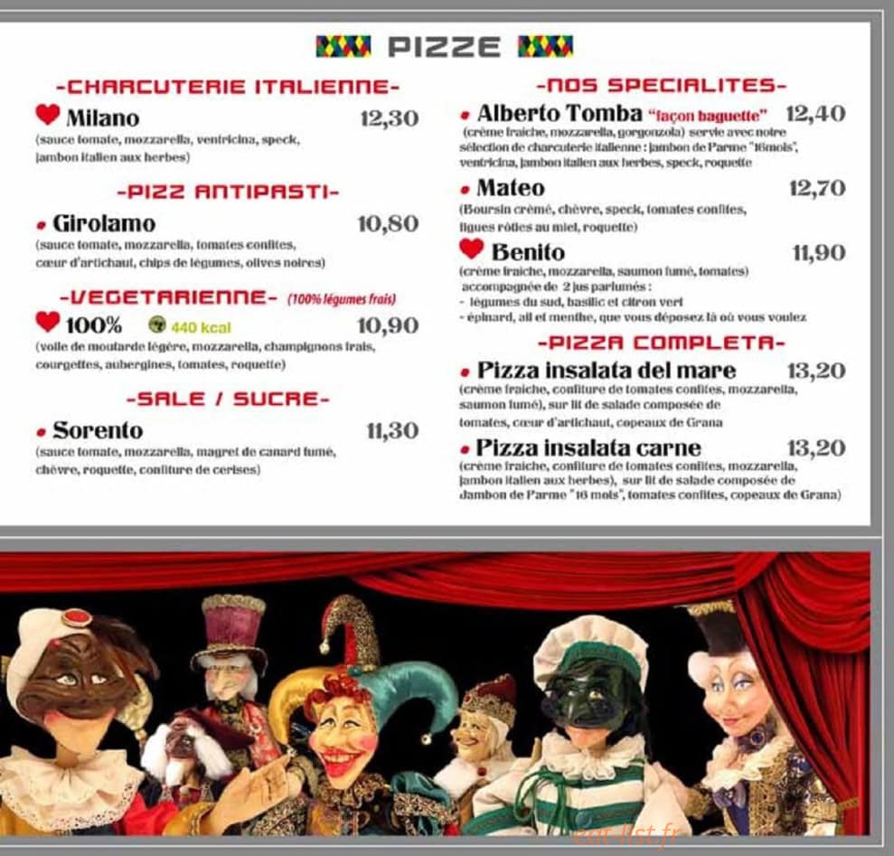 La Scala — carte page 6