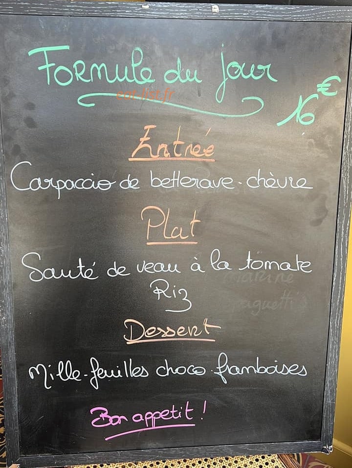 Le Zouzou — carte page 1