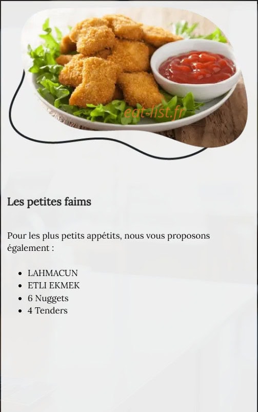 O’Grec — carte page 4