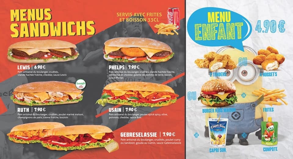 Route 66 Legends Burgers — carte page 4