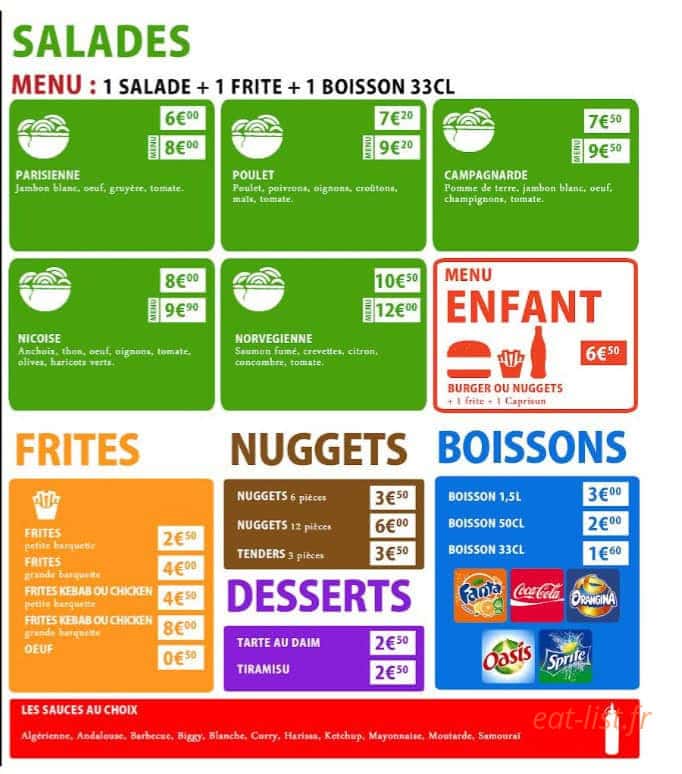 Top Insalata — carte page 4