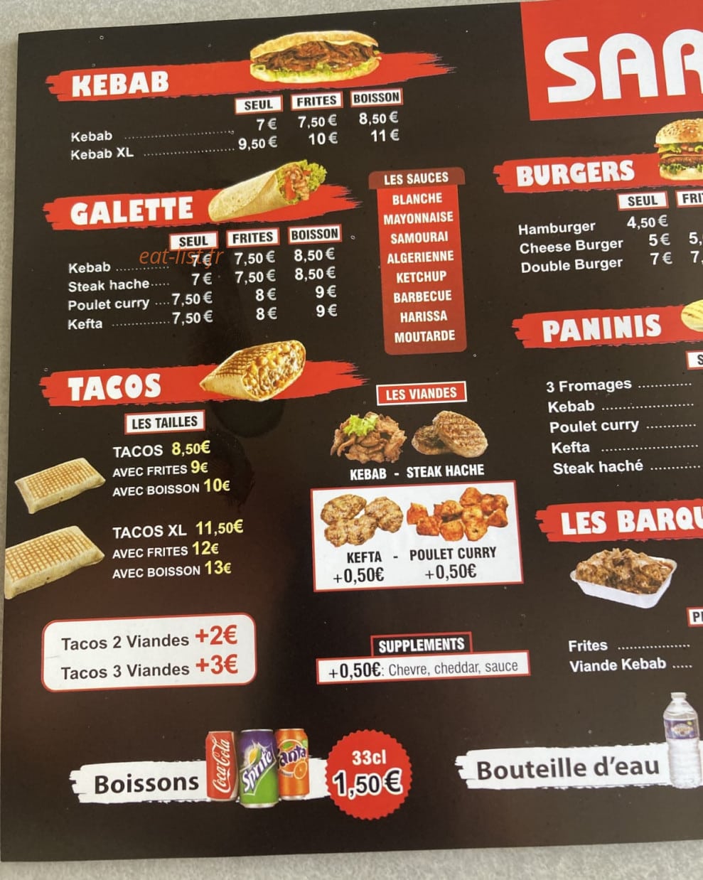 Saray — carte page 1