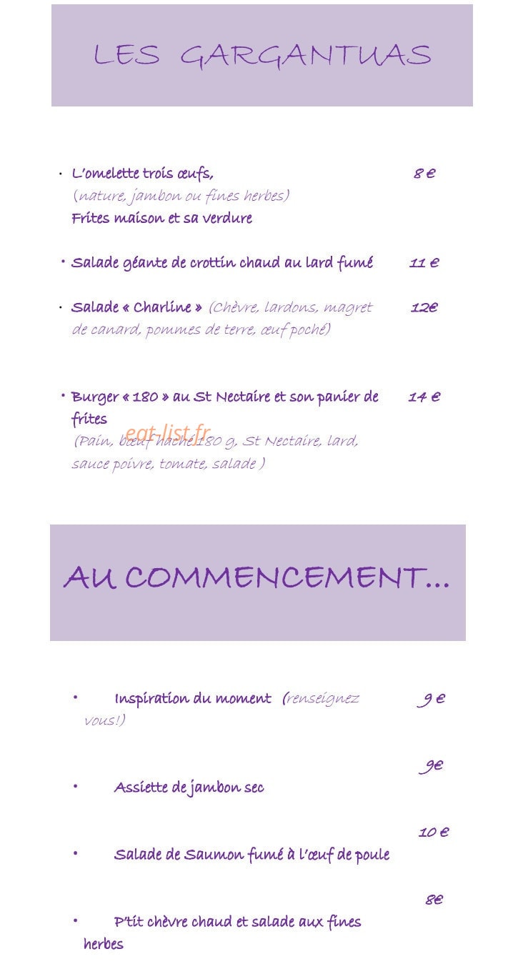 Le Charleston — carte page 1