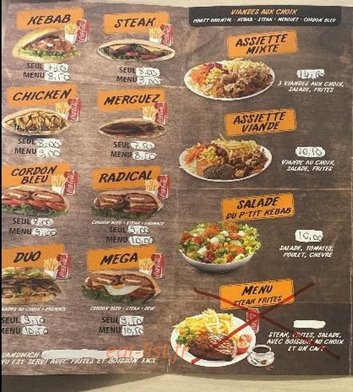 Le P'tit Tivoli — carte page 2