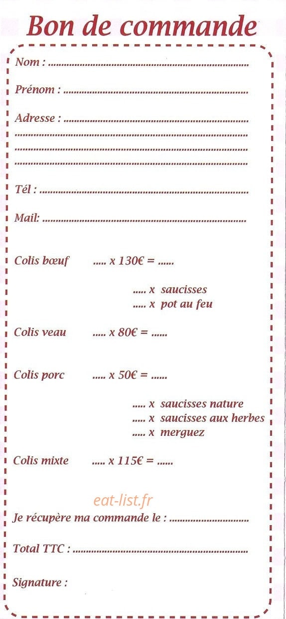 Carte et menu de L'Ard de la Bouche Rit à Saint Loup des Chaumes — Les informations page 2