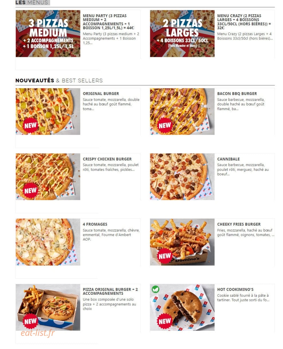 Dominos Saint Amand Montrond
