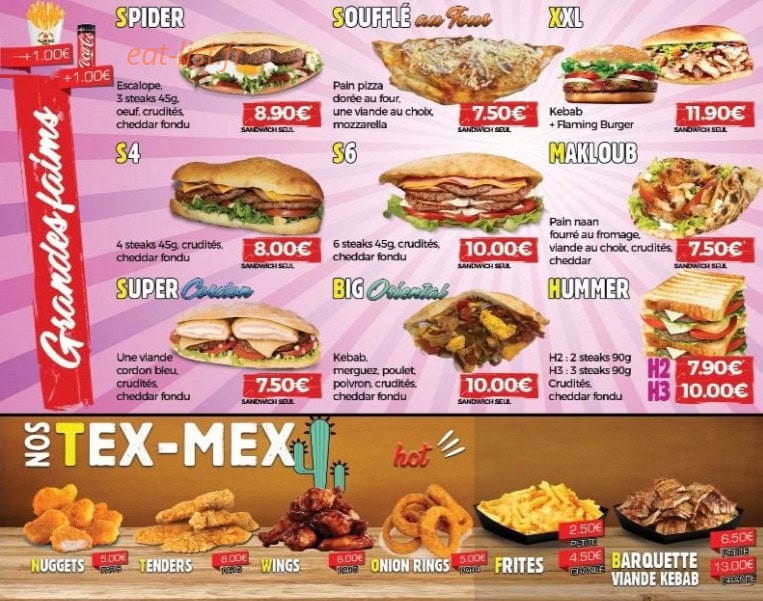 Flaming plus — carte page 6