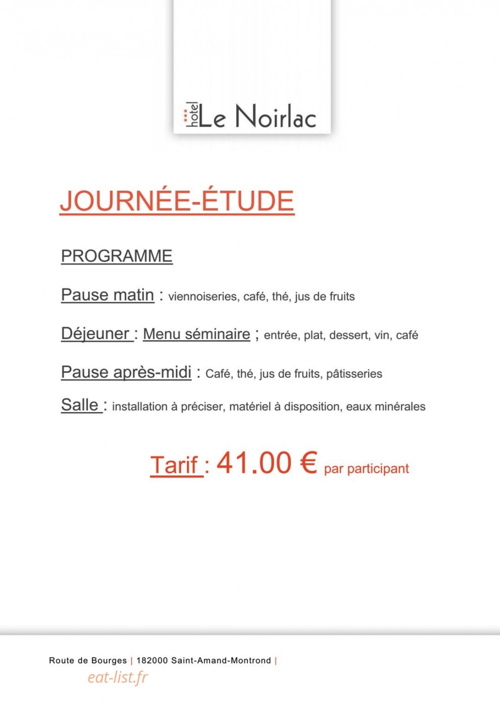 Le noirlac — carte page 5