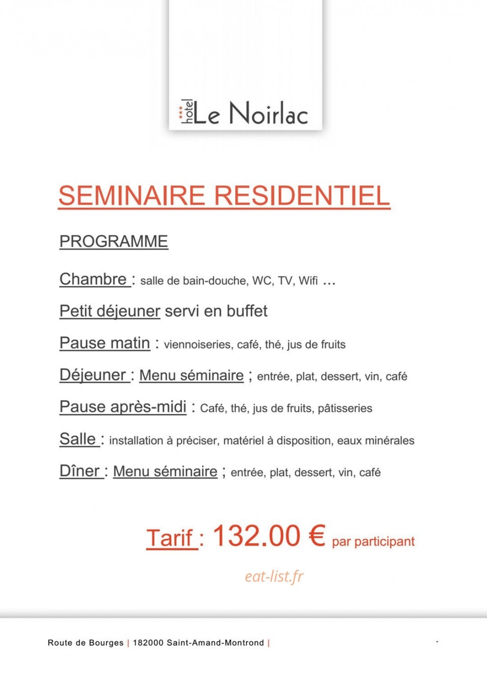 Le noirlac — carte page 6