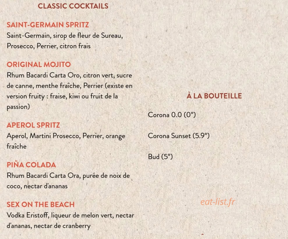 Au Bureau — carte page 10