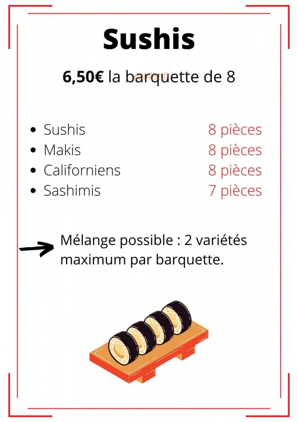 Sushiko — carte page 5