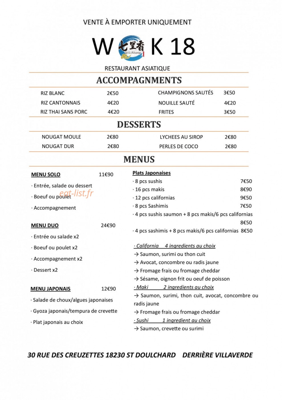 Wok 18 — carte page 3