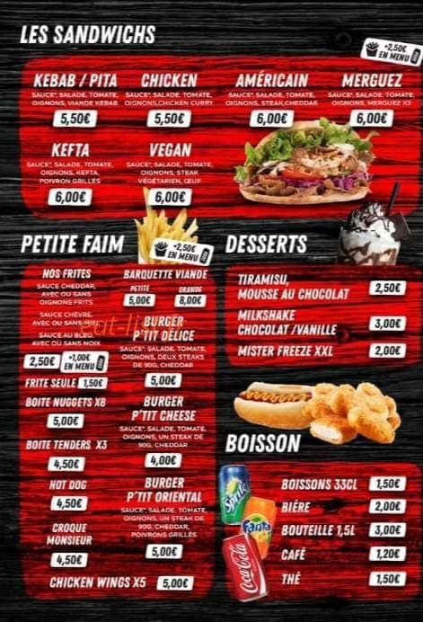 O'Delicious — carte page 2