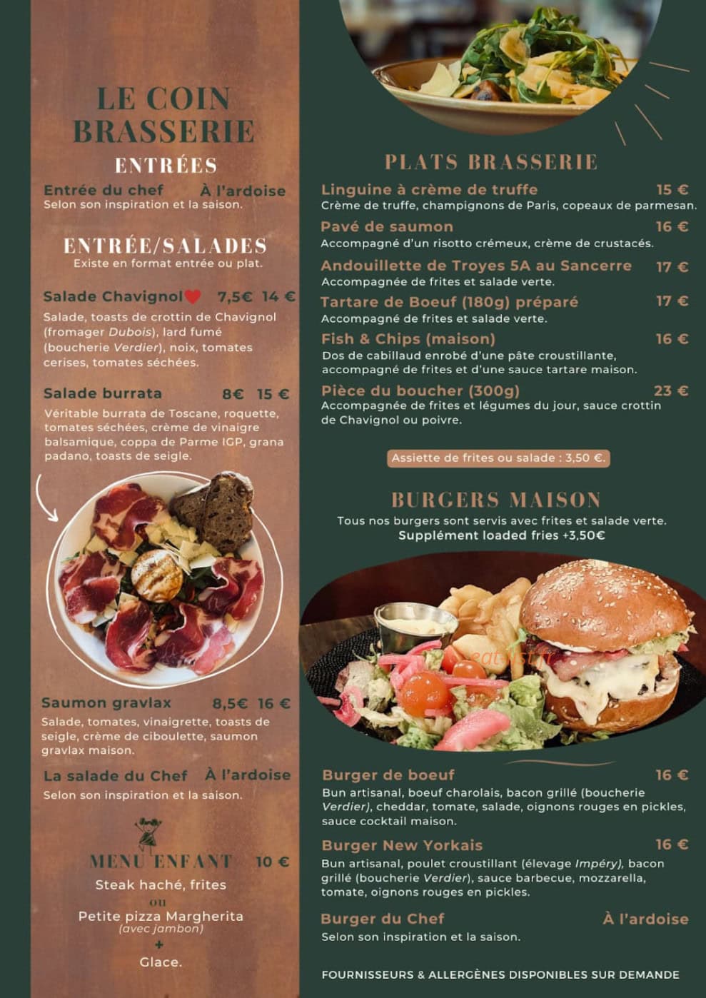 Well'in Green — carte page 4